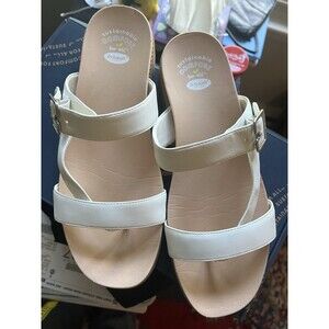 dr scholls women strappy White Sandals Size 9